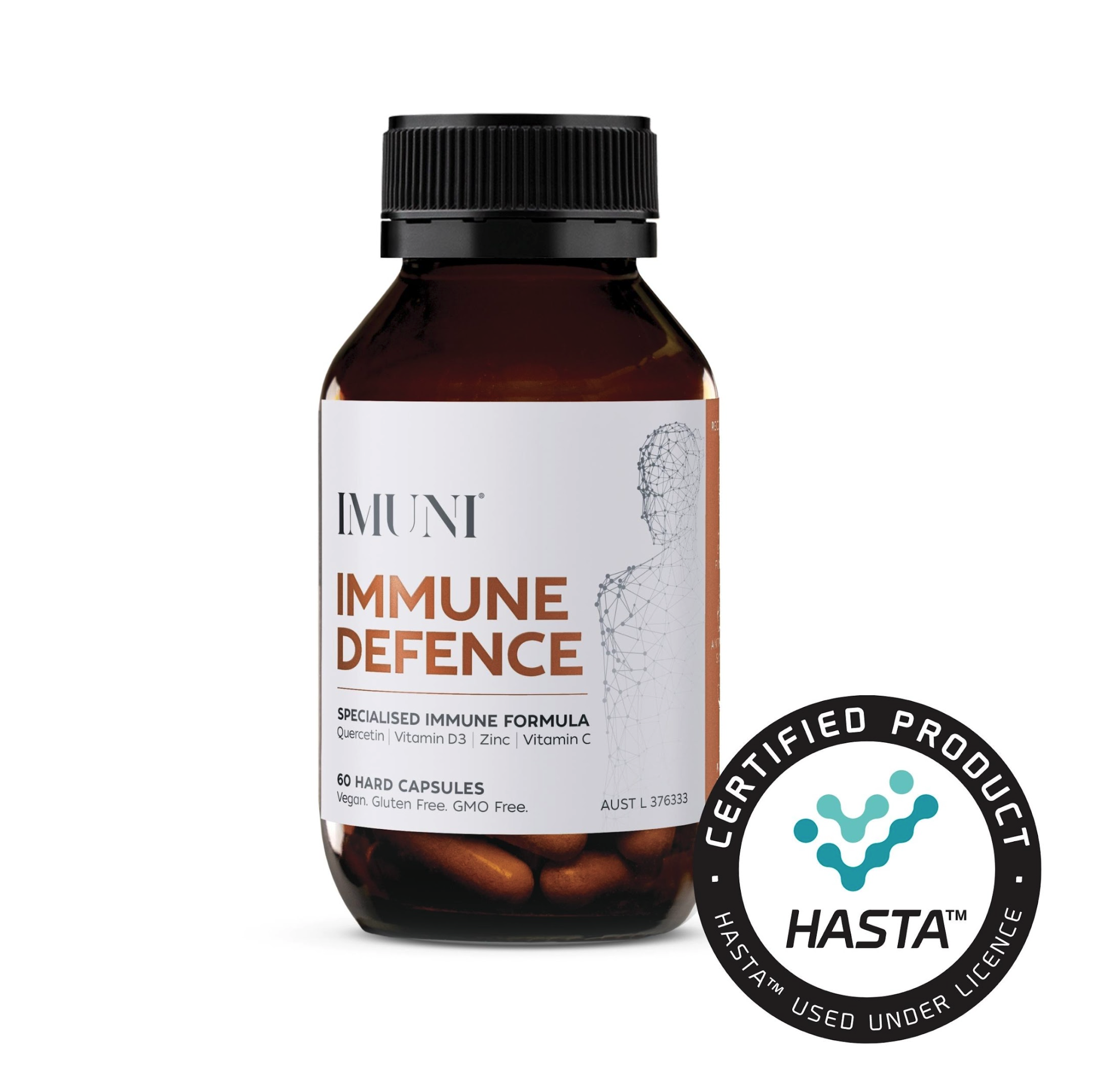 Imuni Immune Defence Quercetin 60 Caps